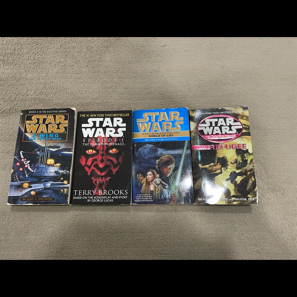 Star Wars book lot
